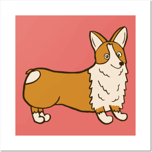 Corgi Posters and Art